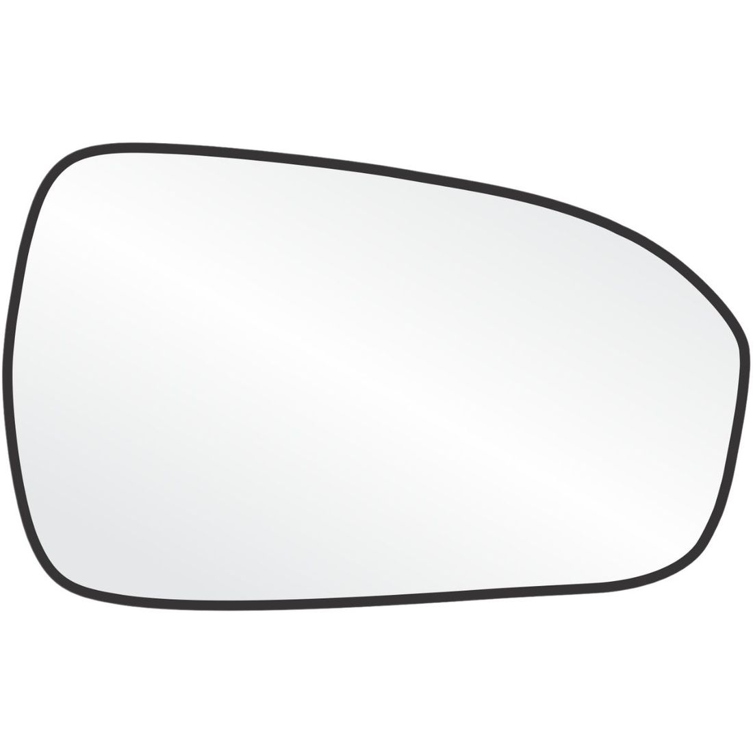 Lente Retrovisor Direito Ford Fusion 2018 Em Diante - Térmico