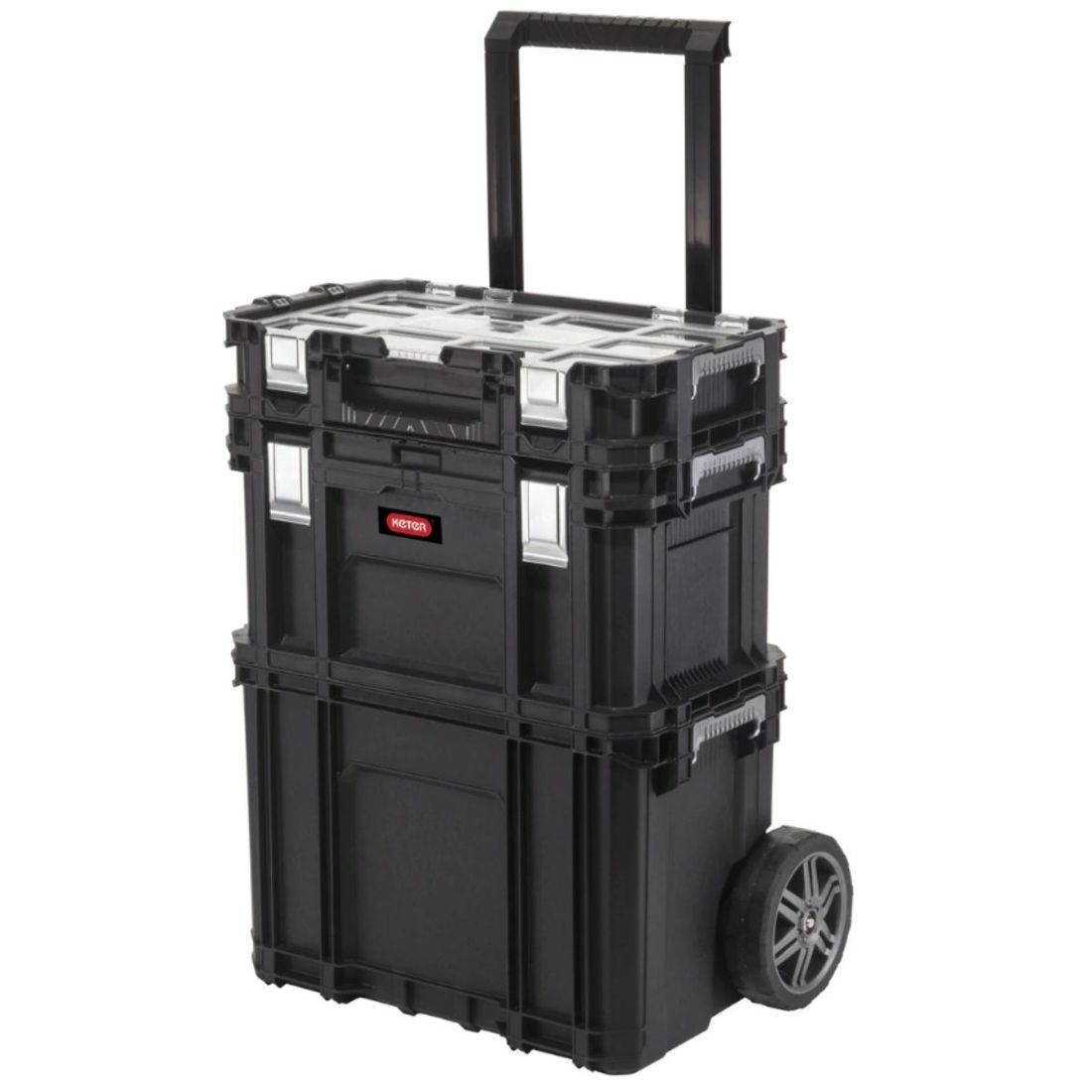 Kit Caixas Organizadoras de Ferramentas Keter 102 Litros