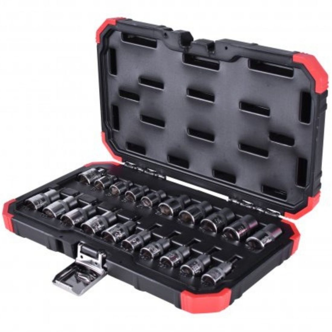Jogo de Soquete 3/8 e 1/2 com Torx E8 ao E20 e T10 ao T55 20 Pçs Gedore Red