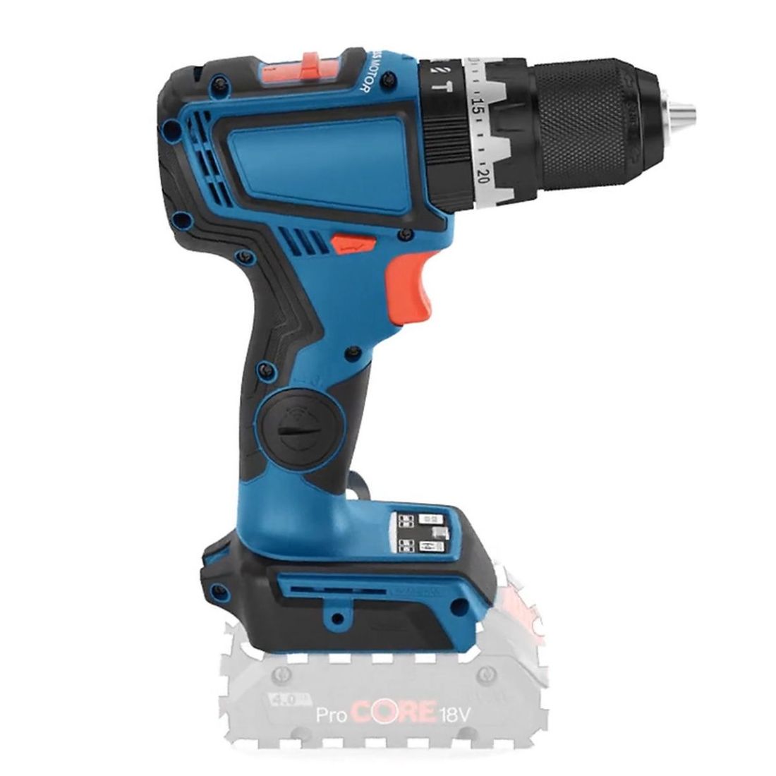 Combo Parafusadeira /Furadeira Impacto + Plaina Com 2 Baterias 18v 4ah e Carregador