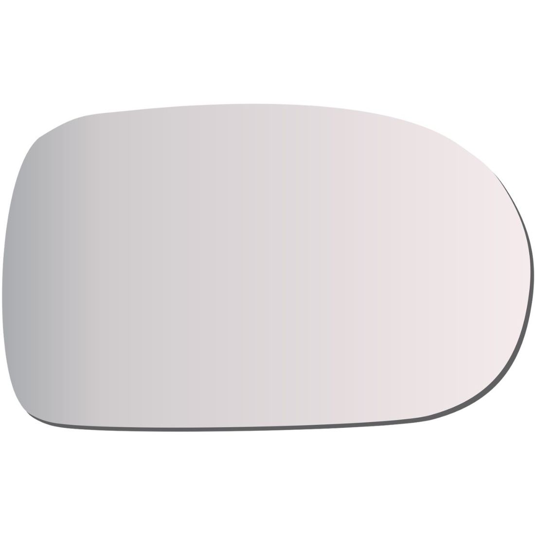 Lente Retrovisor Direito Fiat Palio Economy Strada Siena 2011 A 2017 (Modelo Ficosa)