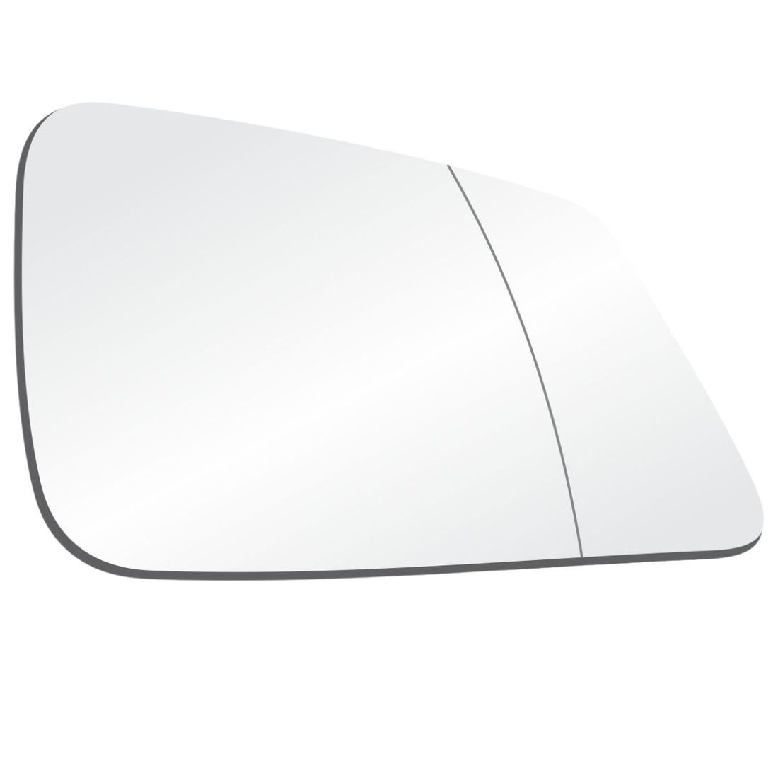 Lente Retrovisor Direito BMW X1 Após 2016 Asférico Térmico