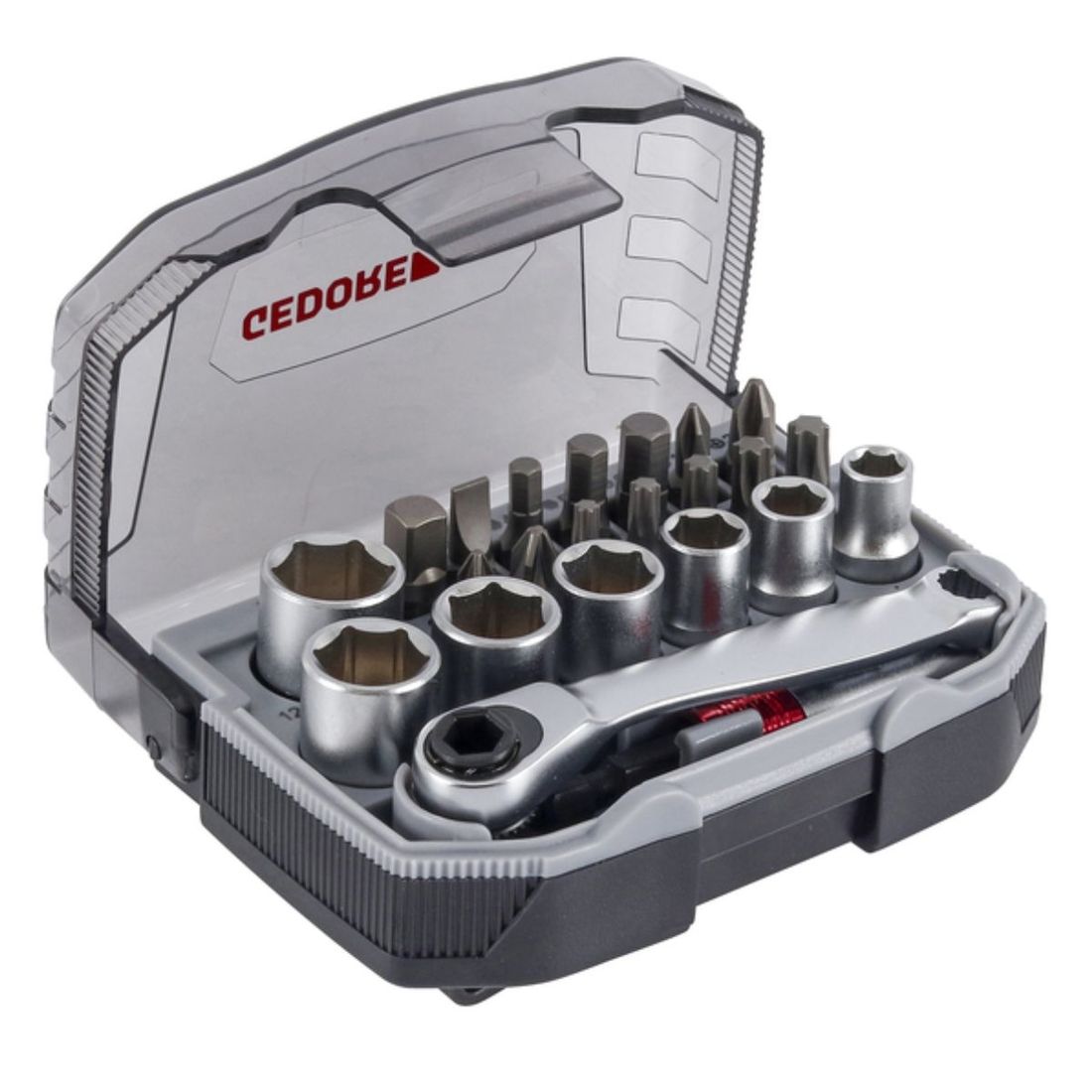 Jogo de Soquetes/Bits Gedore RED 1/4" 23 peças GR49005023