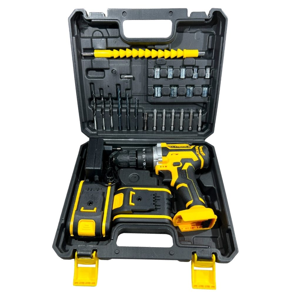Kit Parafusadeira Bateria Carregador Maleta Acessórios 20V PFLI-20B2 Lynus Kit Parafusadeira Bateria Carregador Maleta Acessórios 20V PFLI-20B2 Lynus