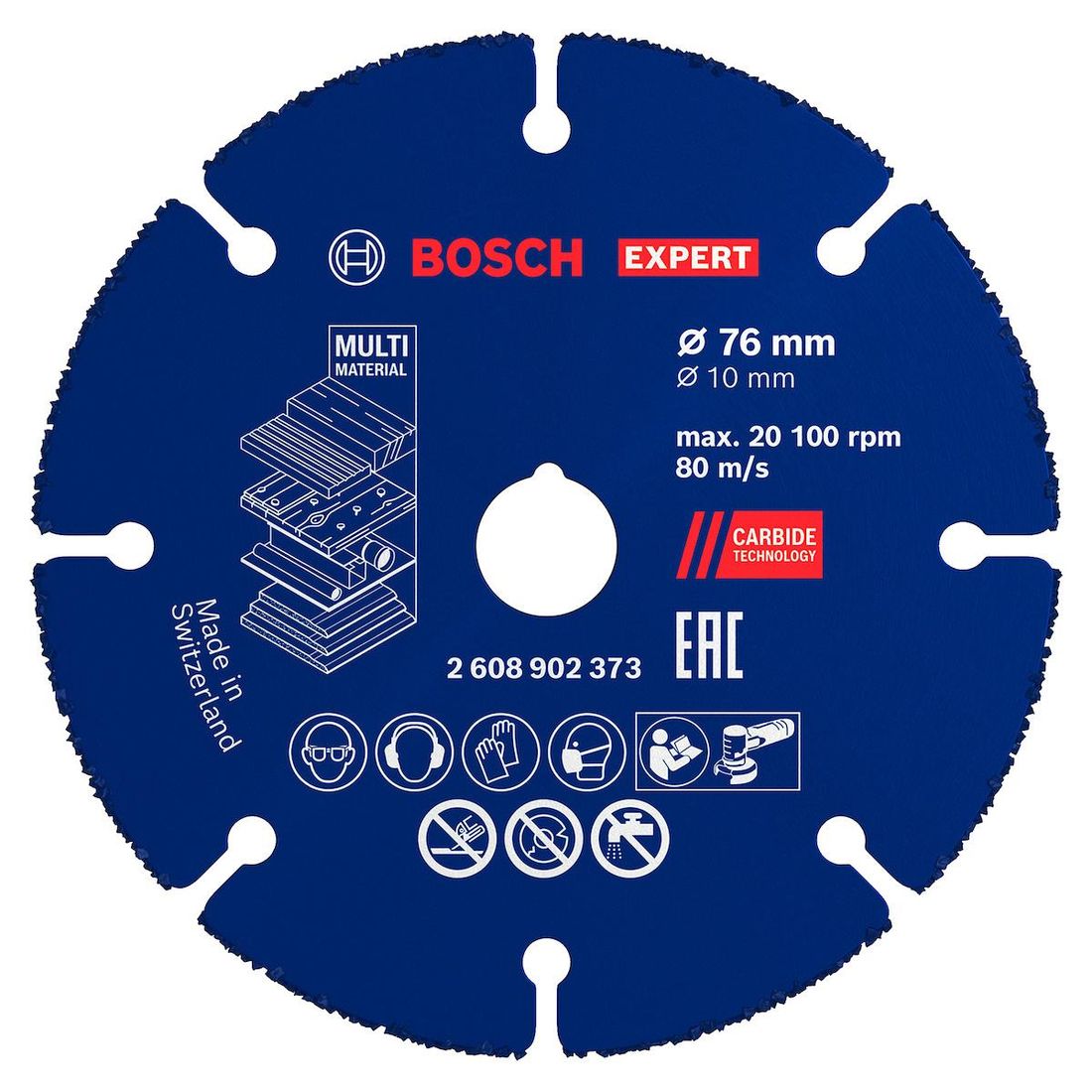 Disco Corte Bosch Expert 76x10mm Multimaterial