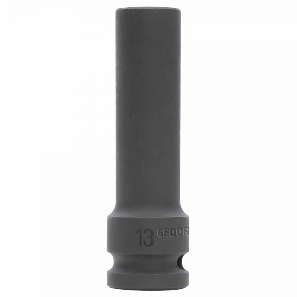 Soquete Sextavado Impacto Longo Gedore RED 11mm Encaixe 1/2"