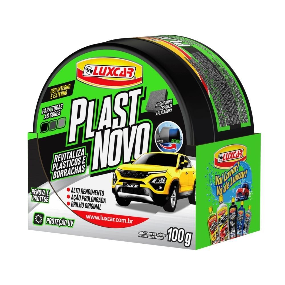 Renovador Plásticos Borrachas 100g 4770 Luxcar
