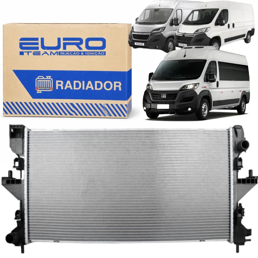 Radiador Ducato Boxer Jumper 2.3 16v 2018 a 2025