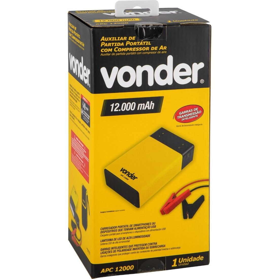 Auxiliar de Partida com Compressor 800A Vonder