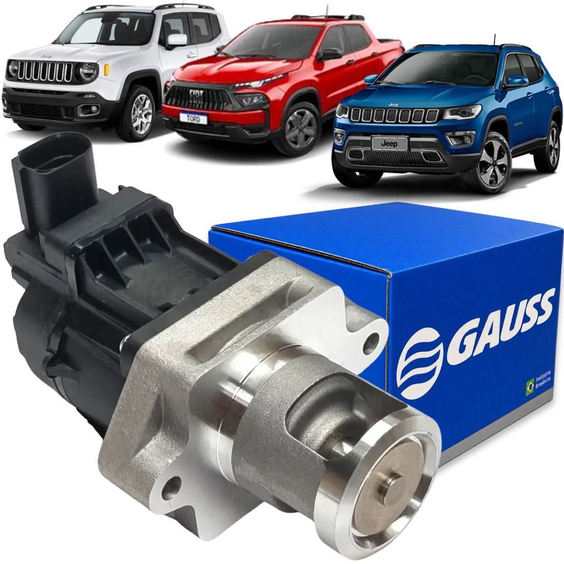 Válvula EGR Toro Renegade Compass 2.0 Diesel Após 2016 Gauss