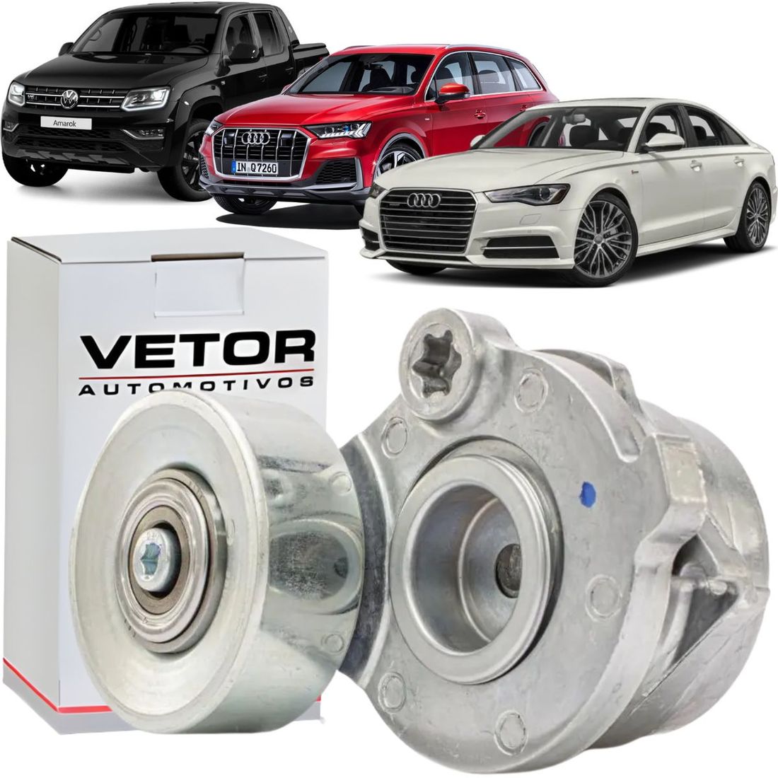 Tensor Micro V Alternador Amarok Touareg A5 A6 A7 Q5 Q7 3.0