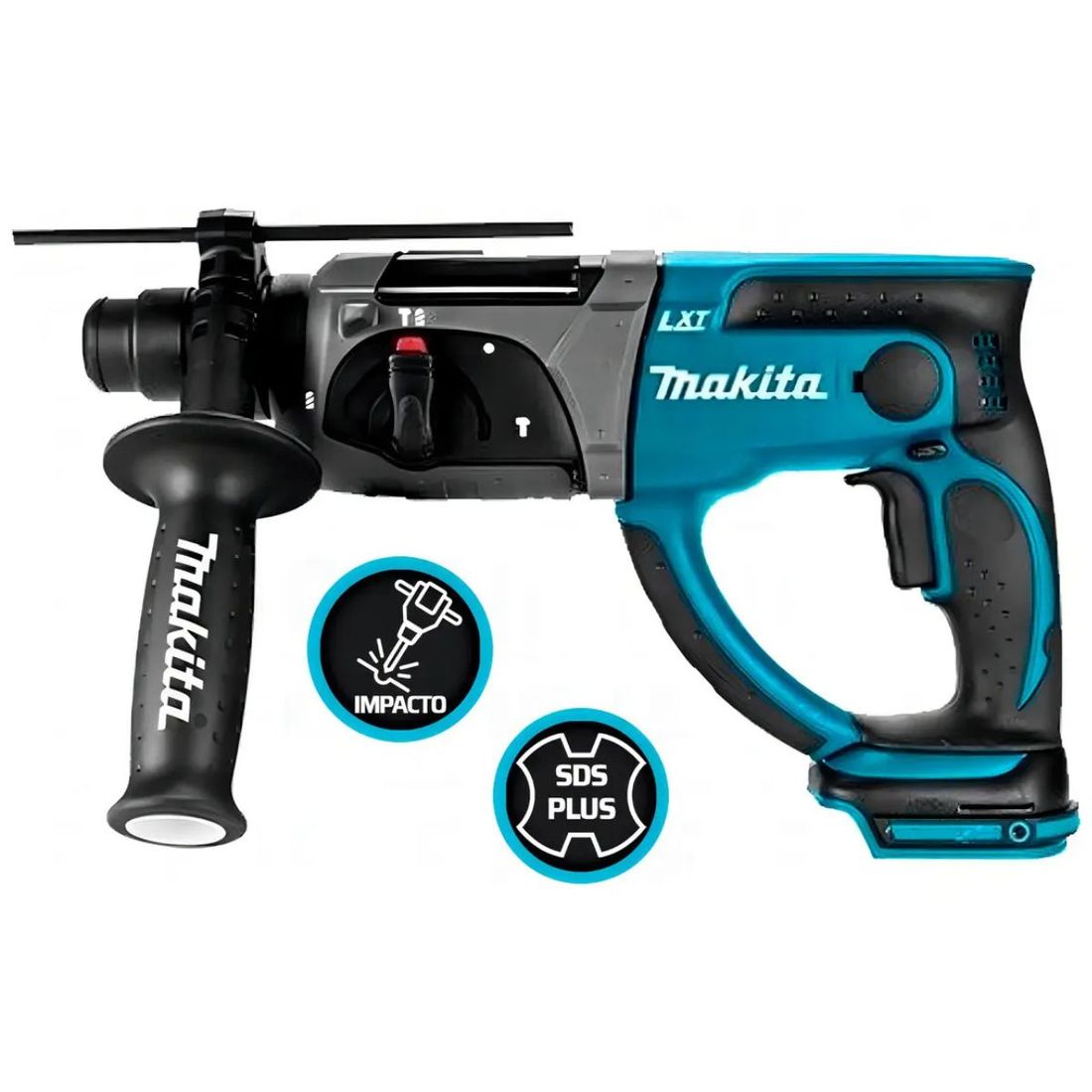 Martelete Combinado Makita 20mm 18V LXT Sem Bateria DHR202Z Martelete Combinado Makita 20mm 18V LXT Sem Bateria DHR202Z