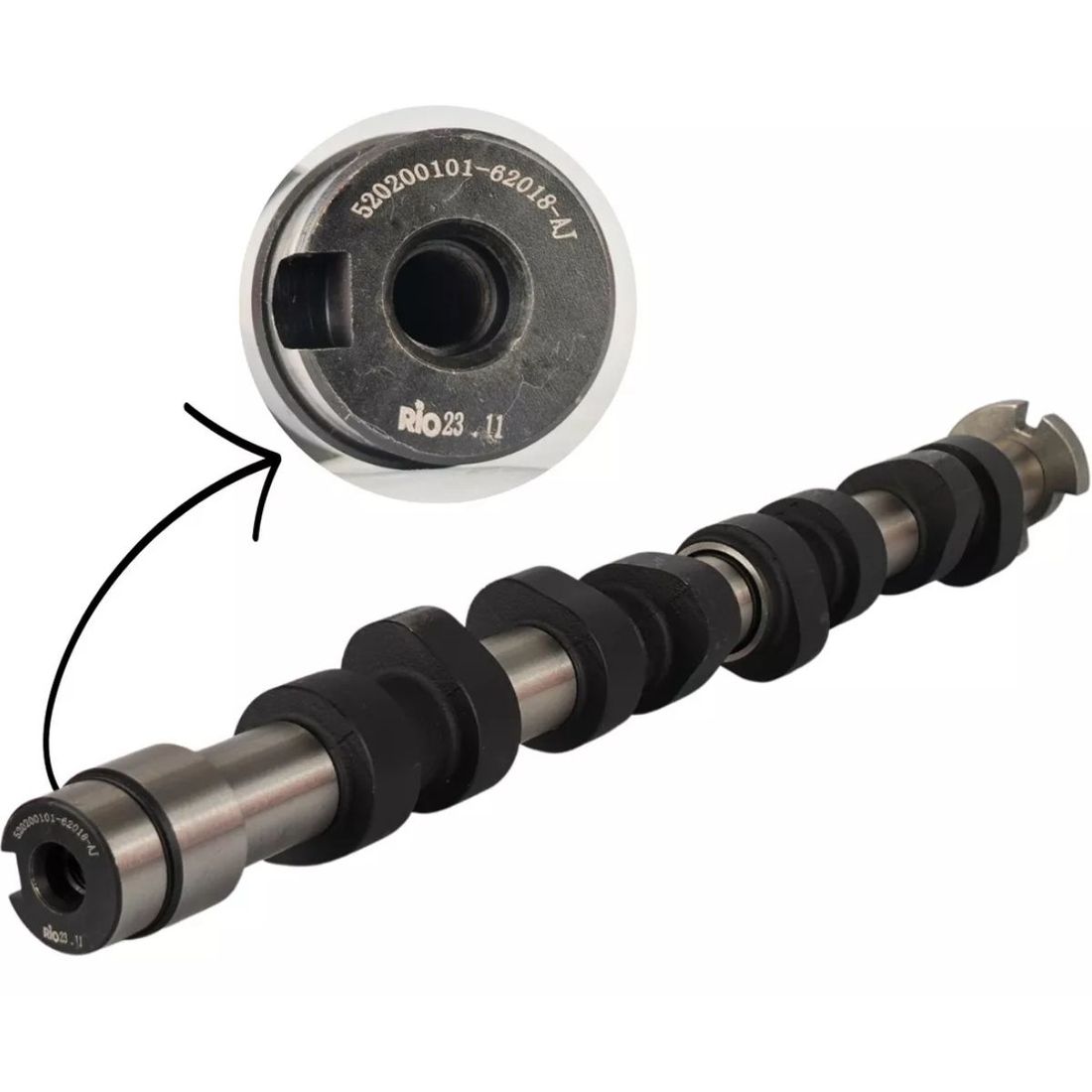 Kit Eixo Comando VW Gol 1.0 8v Power 02/... Letra AJ Kit Eixo Comando VW Gol 1.0 8v Power 02/... Letra AJ
