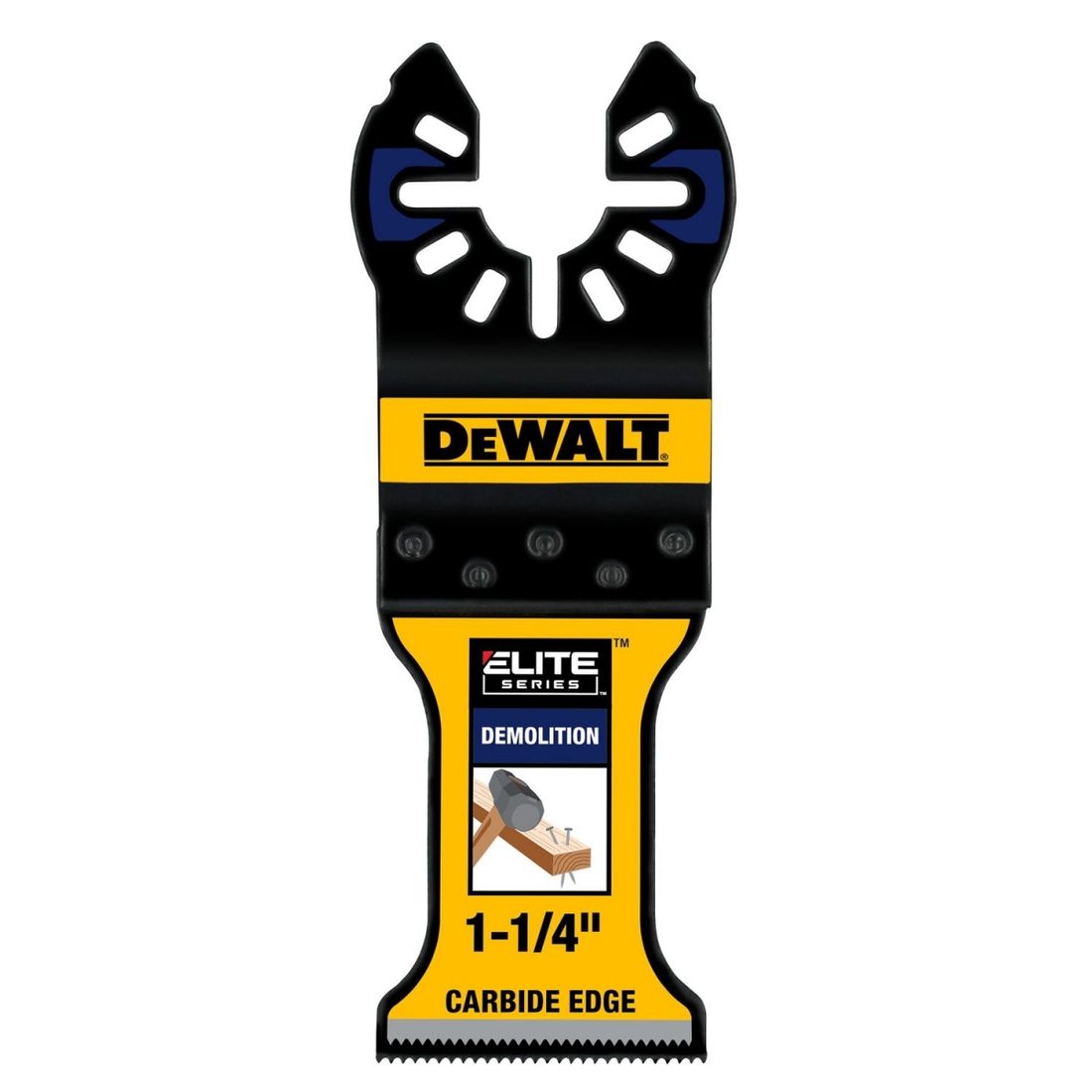 Lâmina Reta 1.3/8 Corte Rápido Madeira e Metal Para Multiferramenta DeWalt