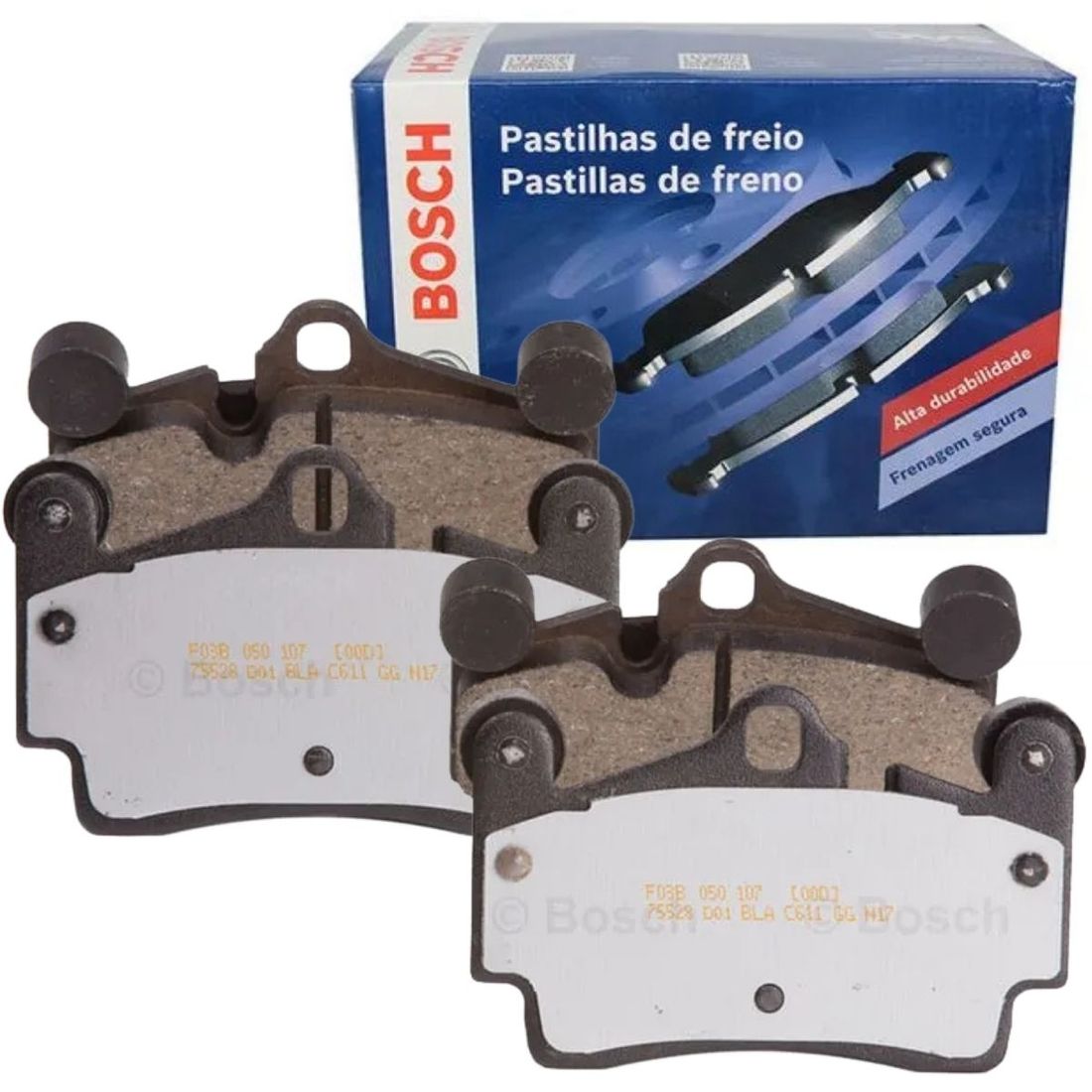 Pastilha Traseira Cerâmica Porsche Cayenne 4.8 2007 a 2010 Audi Q7 2006 a 2015