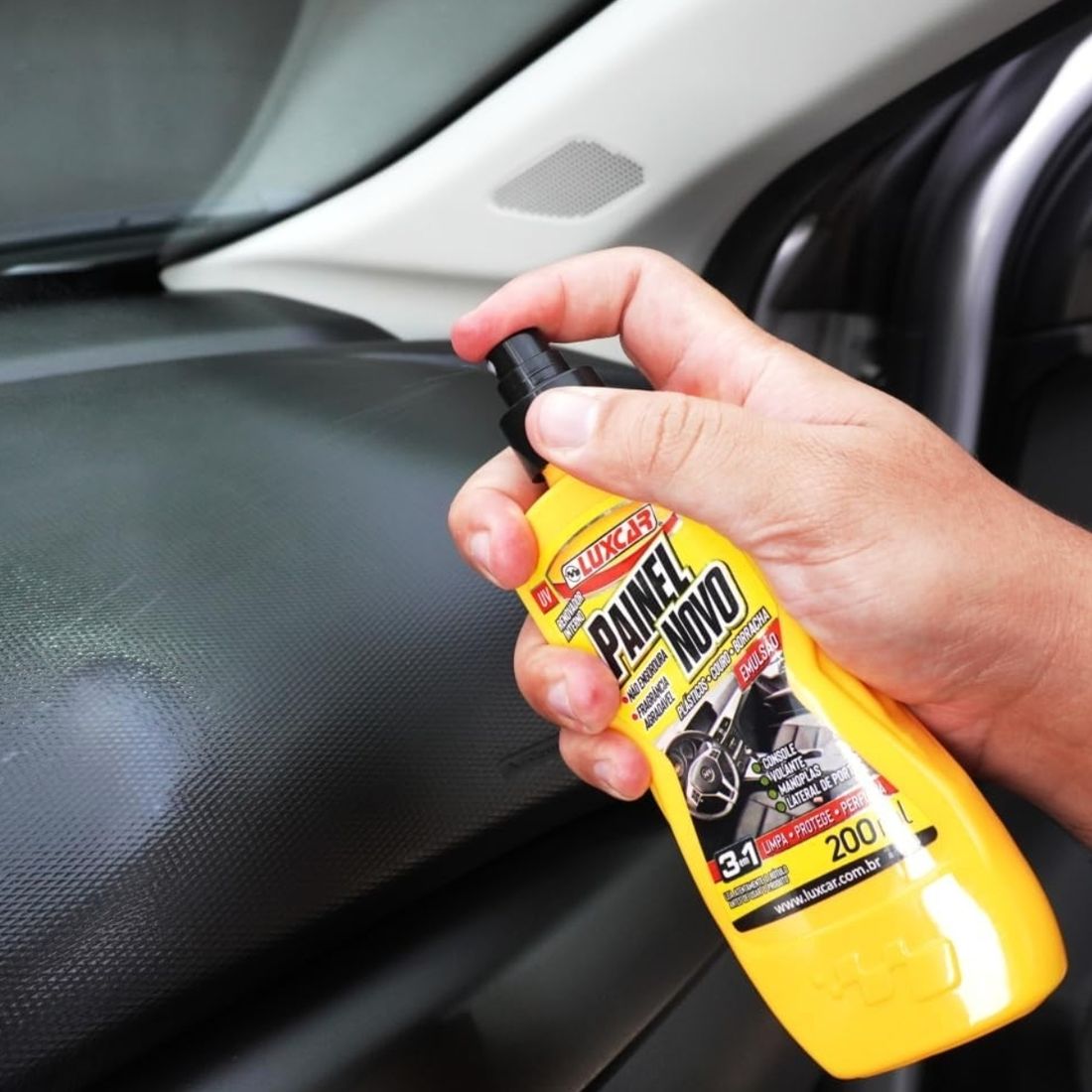 Renovador Painel Novo 3 em 1 Luxcar