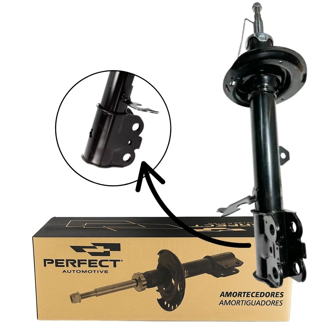 Amortecedor Dianteiro Esquerdo Chery Tiggo 8 2020 Em Diante