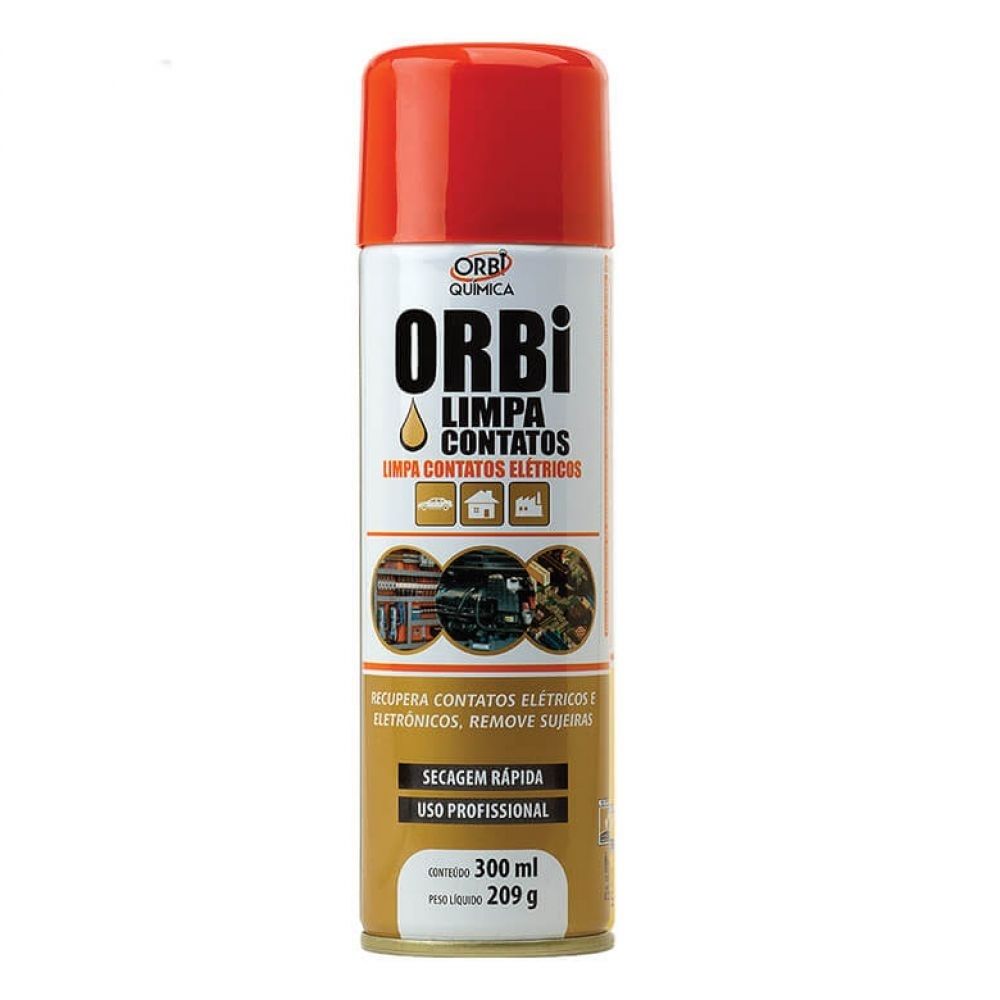 Limpa Contato White Eletric 300ml 007 Orbi