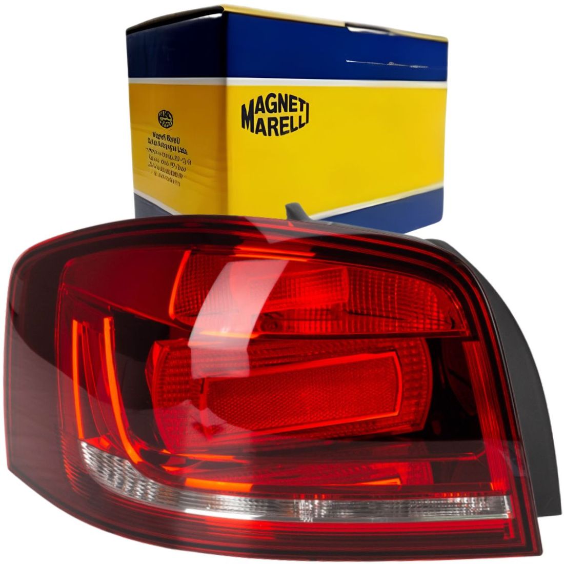 Lanterna Traseira Esquerda Marelli Audi A3 2008 A 2010 Lanterna Traseira Esquerda Marelli Audi A3 2008 A 2010