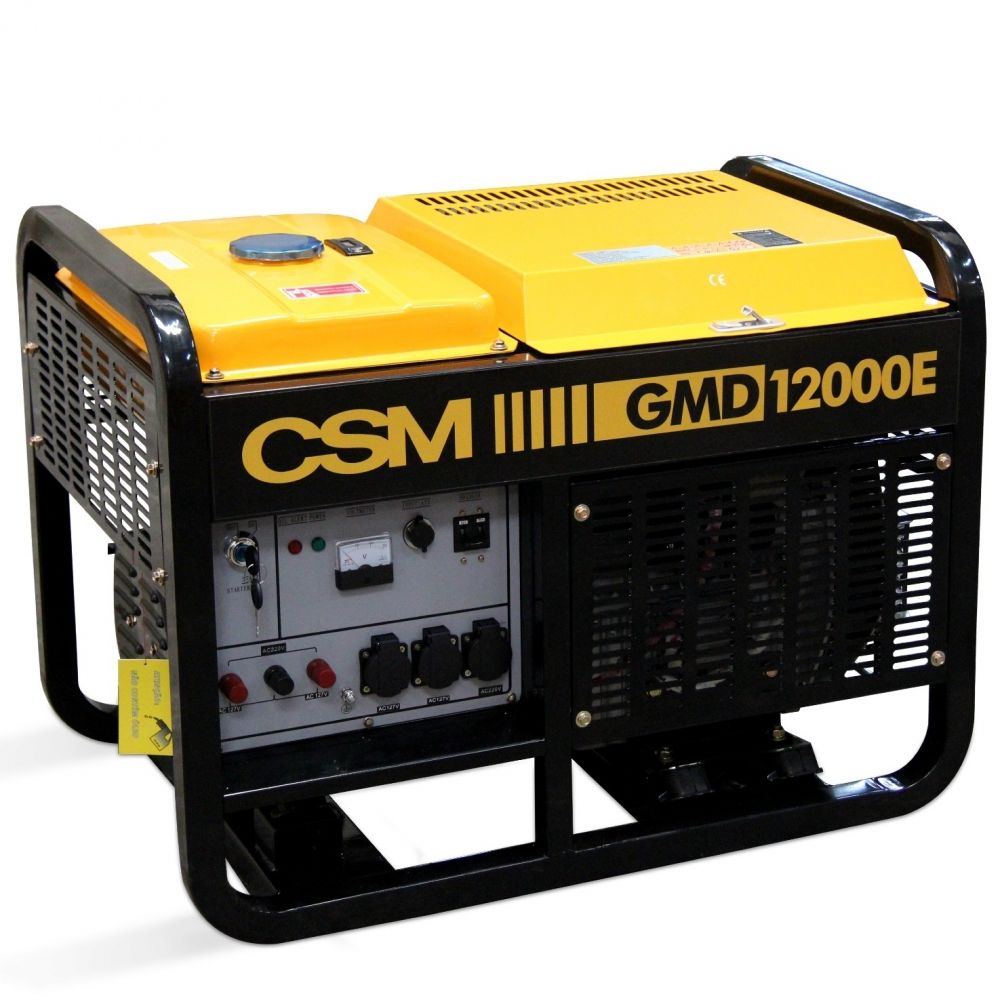 Gerador Diesel 11 kVA Monofásico 110/220V - CSM GMD12000E