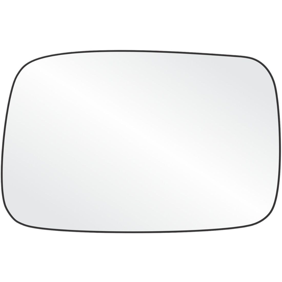 Lente Retrovisor Direito Ford Courier 1997 A 2013 Escort Hobby 1988 A 1992