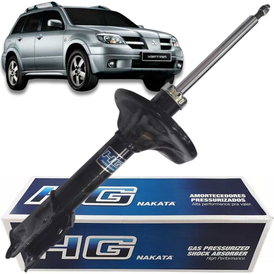 Amortecedor Dianteiro Mitsubishi Airtrek 2003 A 2008