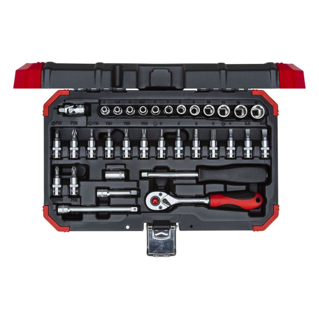 Jogo de Soquetes/Bits Gedore RED 1/4" 33 peças GR49003033