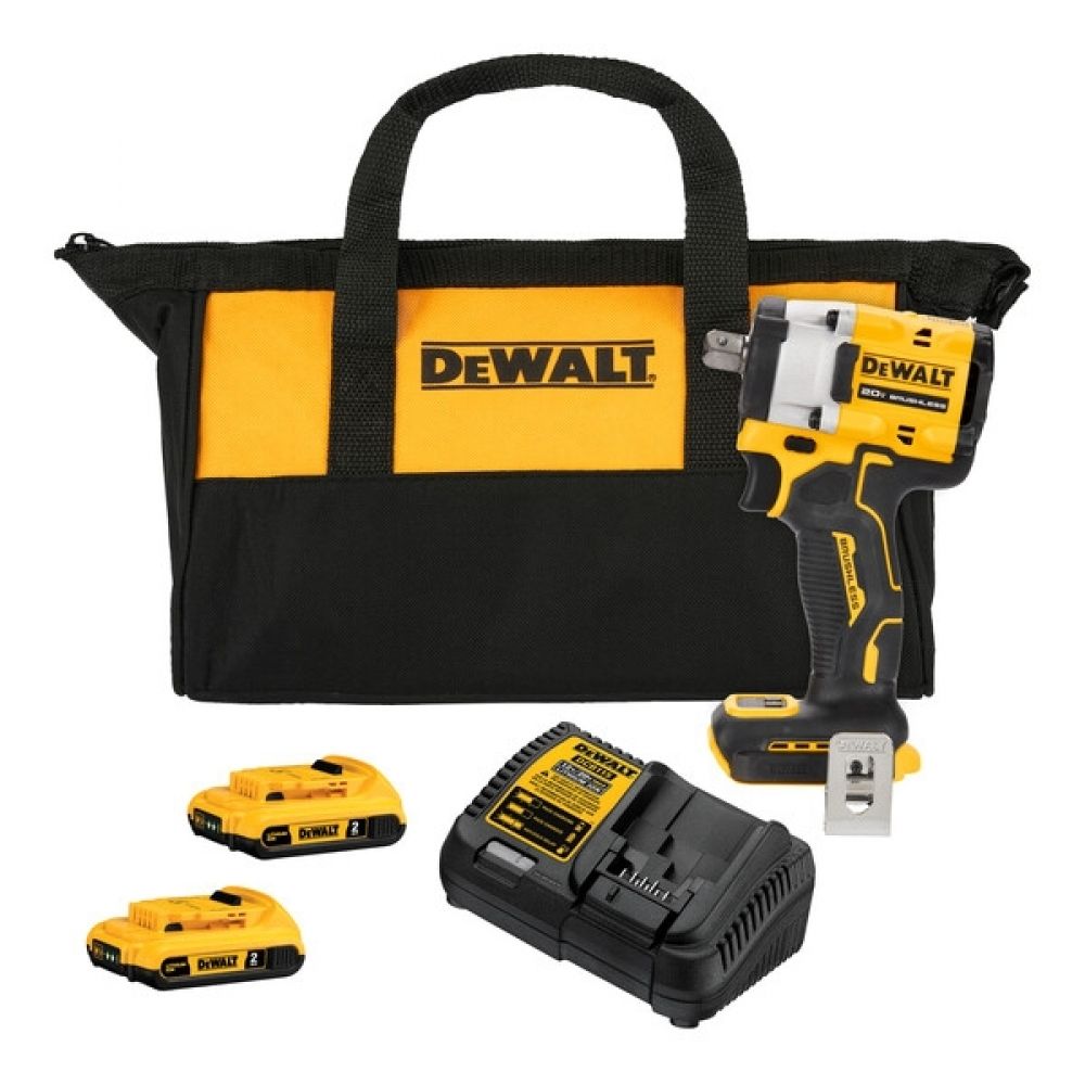 Chave Impacto Atomic 1/2 Torque 40Kg 20V 2Ah DCF922D2-BR DeWalt