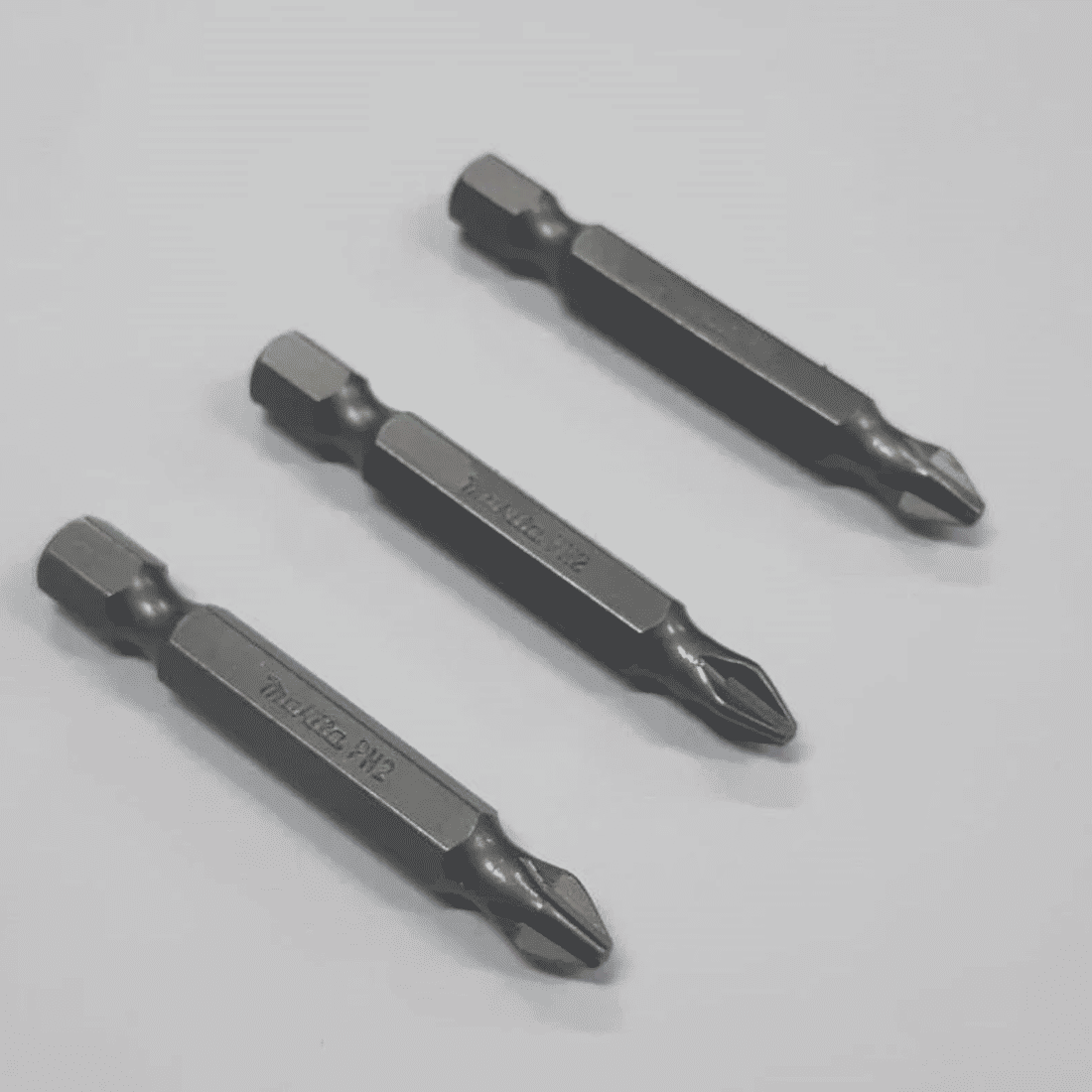 Jogo Ponteira/Bits Phillips PH2 50mm 3pçs B-25220 Makita Jogo Ponteira/Bits Phillips PH2 50mm 3pçs B-25220 Makita