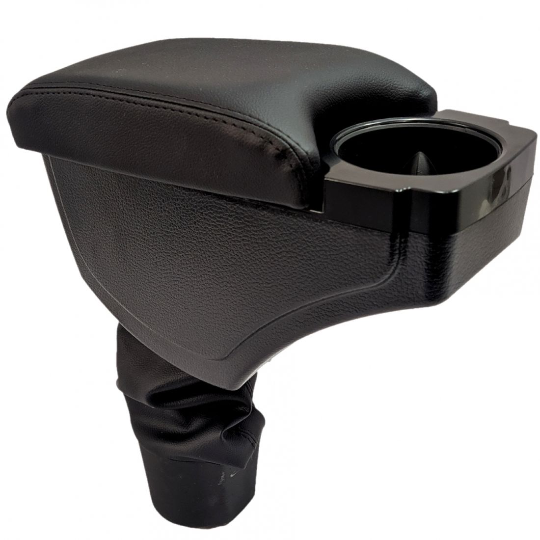 Apoio Braço Renault Duster 2011 a 2020 Oroch 2015 a 2023 Preto C/Porta Copo