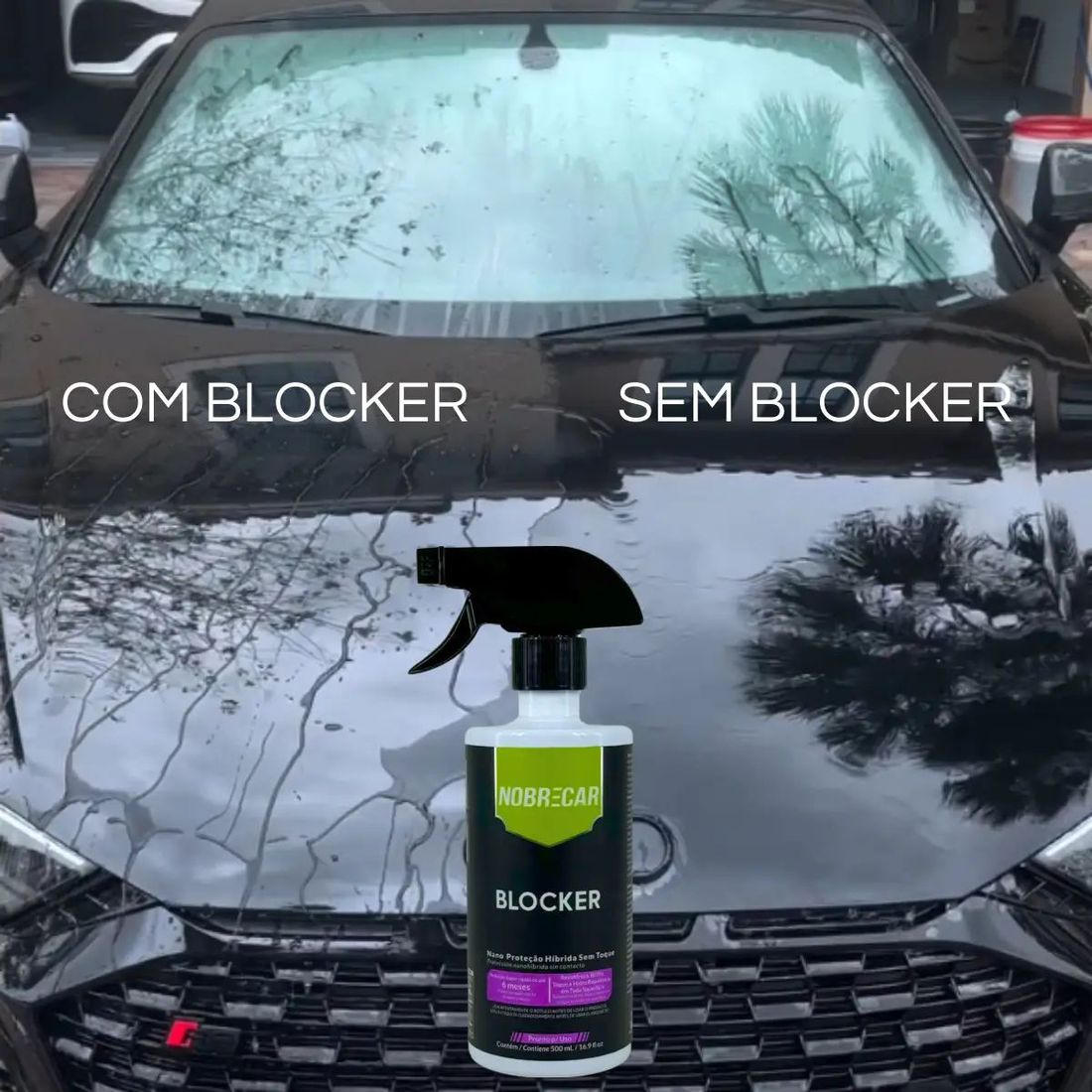 Cera Nano Protetor Híbrido Sem Toque Blocker 500ml