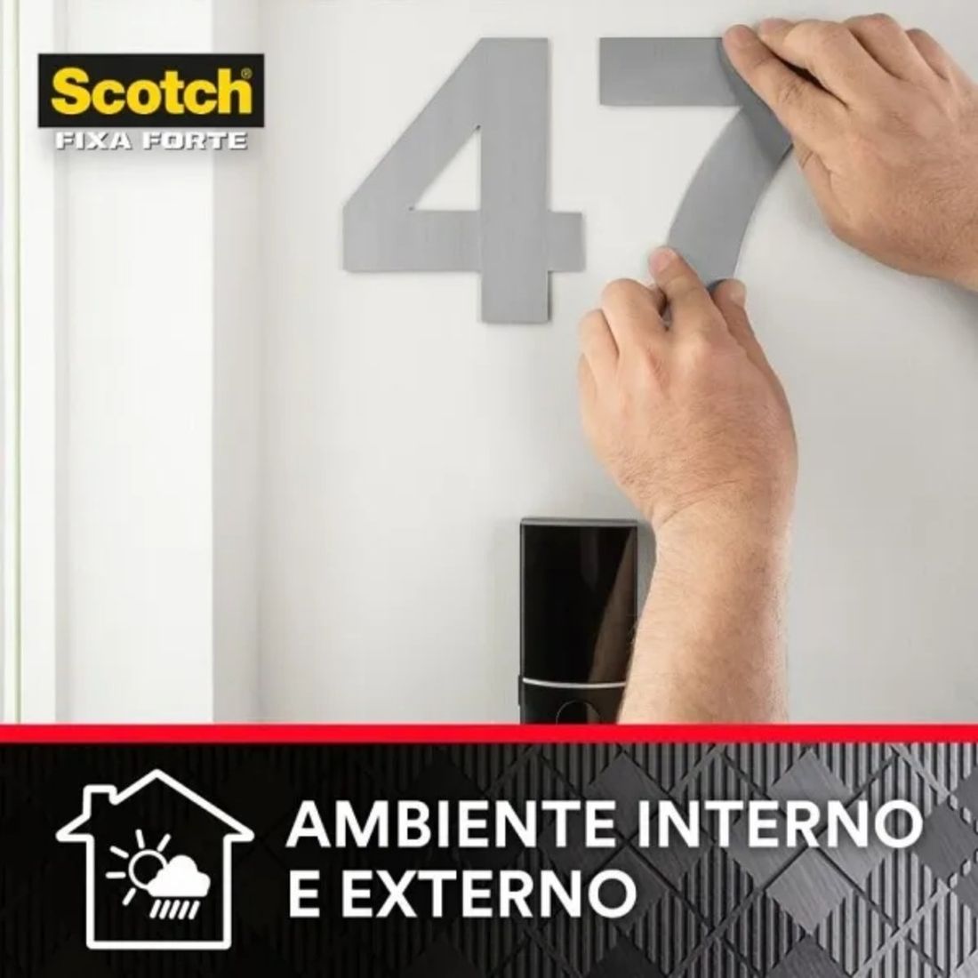 Fita Dupla Face 3M Scotch Fixa Forte Extrema 12mm x 2m