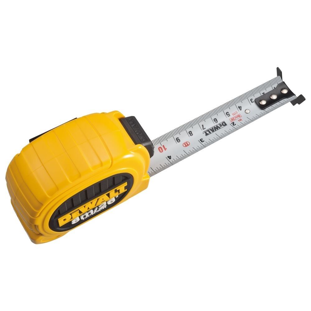 Trena Profissional 8 Metros DeWalt Trena Profissional 8 Metros DeWalt
