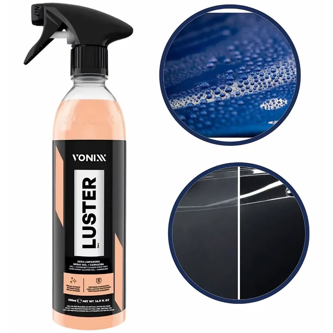 Cera Liquida Spray Vonixx Luster 500ml Cera Liquida Spray Vonixx Luster 500ml