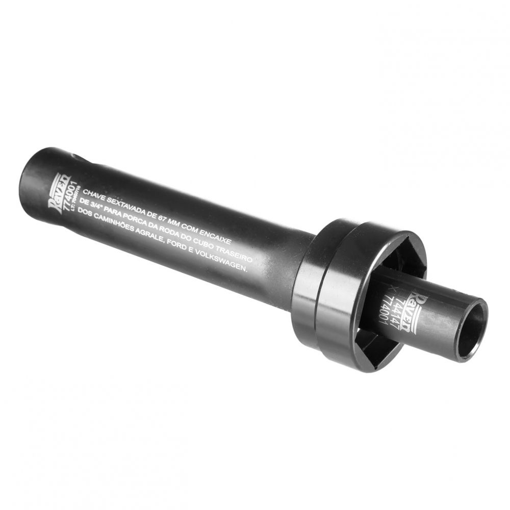 Chave sextavada 67mm P/Porcas do Cubo Traseiro 774001 Raven