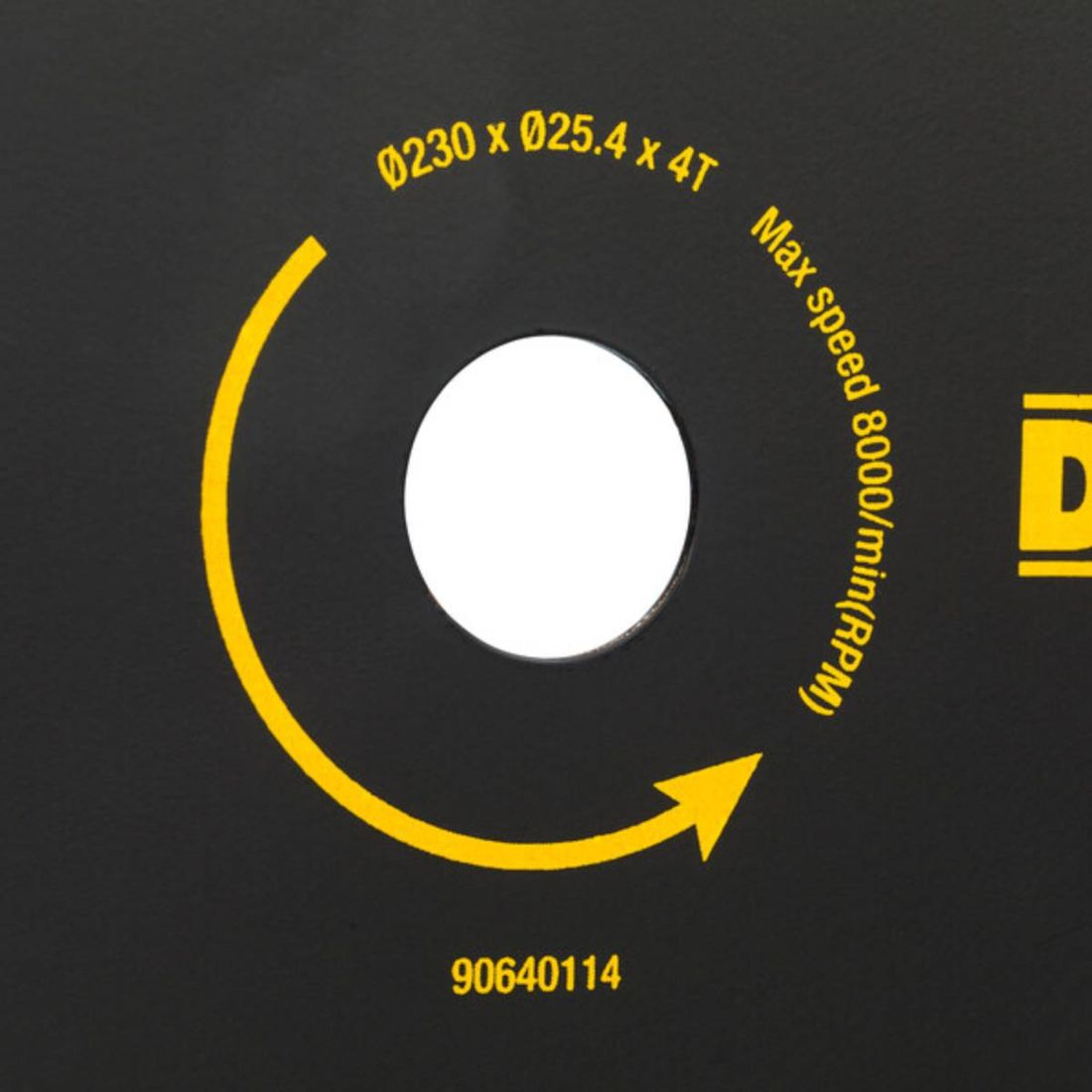 LÂMINA ROÇADEIRA 4 PONTAS 230MM DEWALT LÂMINA ROÇADEIRA 4 PONTAS 230MM DEWALT