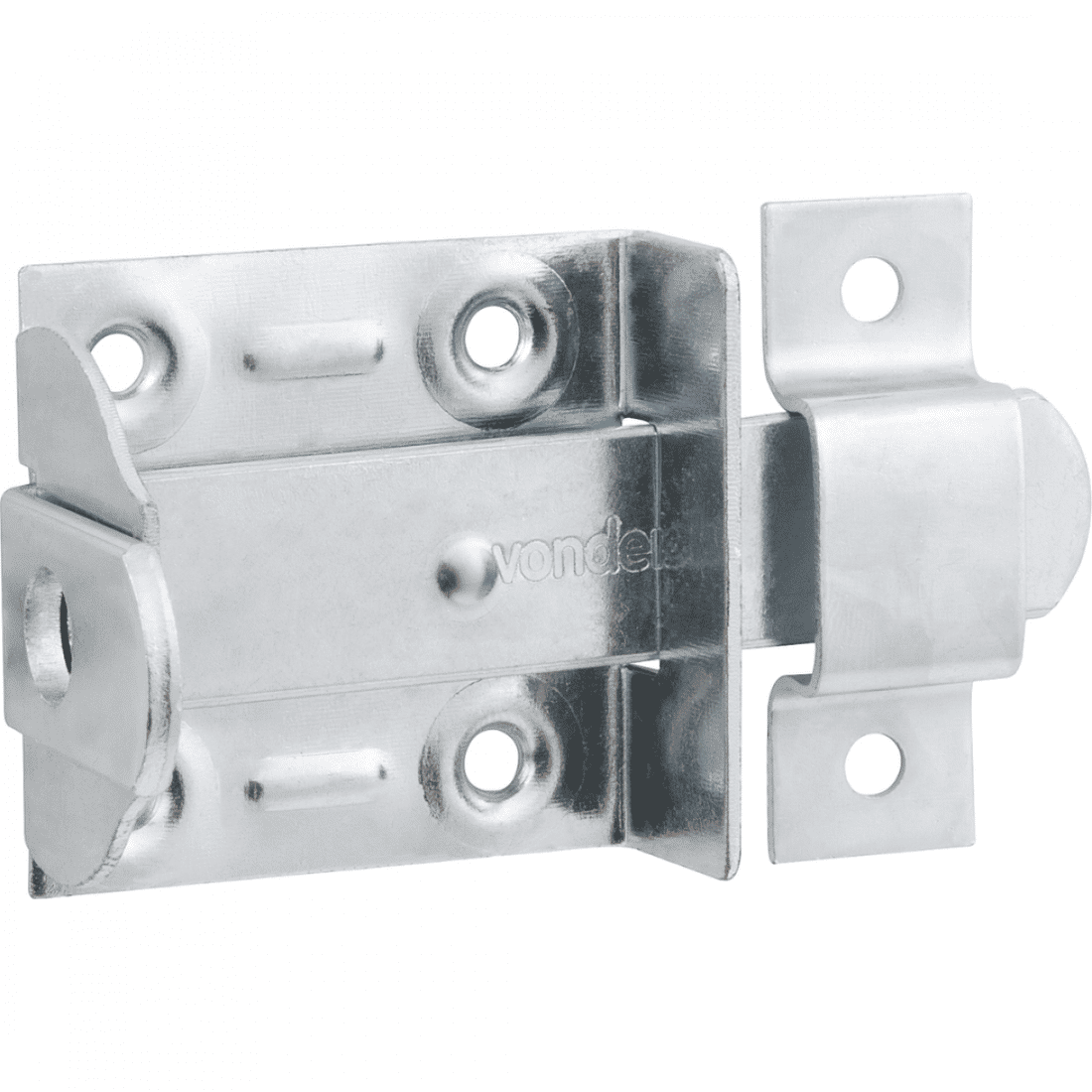 Fecho Chato Porta Cadeado 2"" Zincado Vonder 50mm