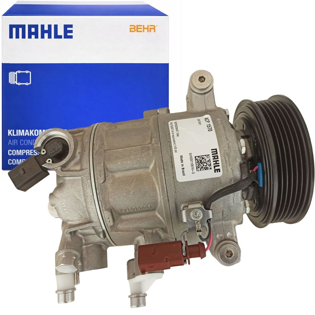 Compressor Ar VW Polo T-Cross Nivus Virtus 1.0 1.4 TSI 23/...