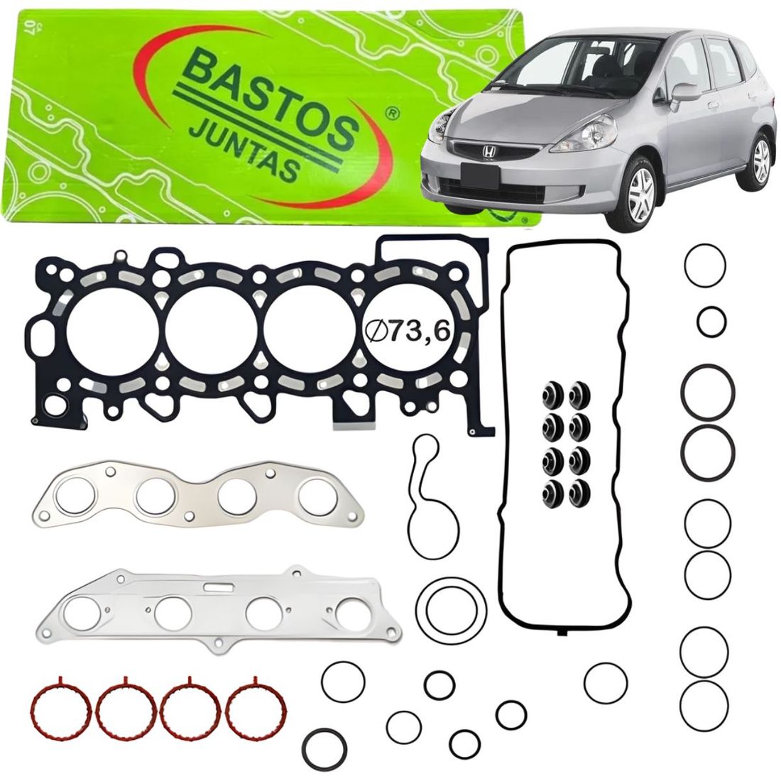 Jogo Junta Superior Motor Honda Fit 1.5 16V 05/08