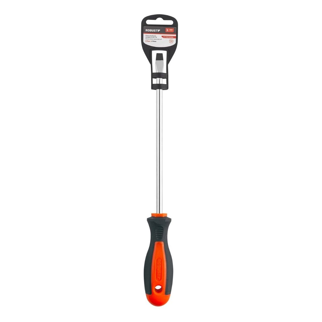 Chave De Fenda 1/4 x 6" Robust
