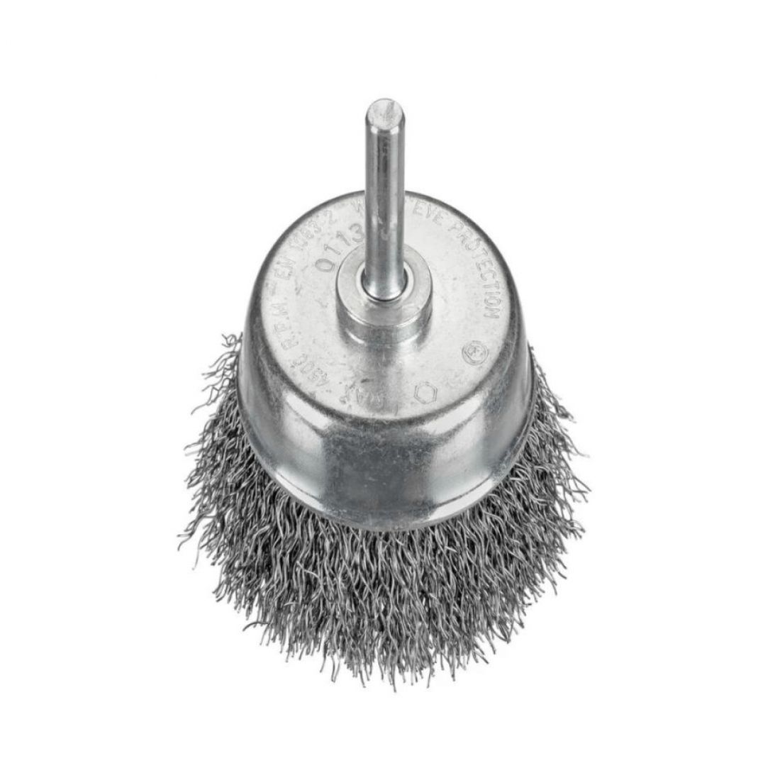 Escova Aço Ondulado Tipo Copo 50mm Haste 1/4" 600821 Pequi