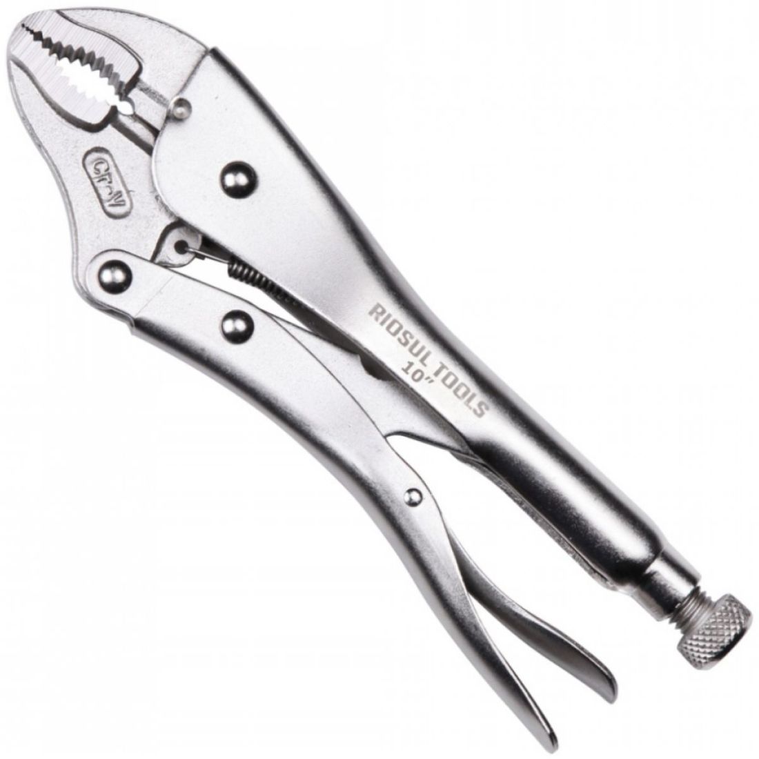 Alicate Pressão Mordente Curvo 10" R010040 Riosul Tools