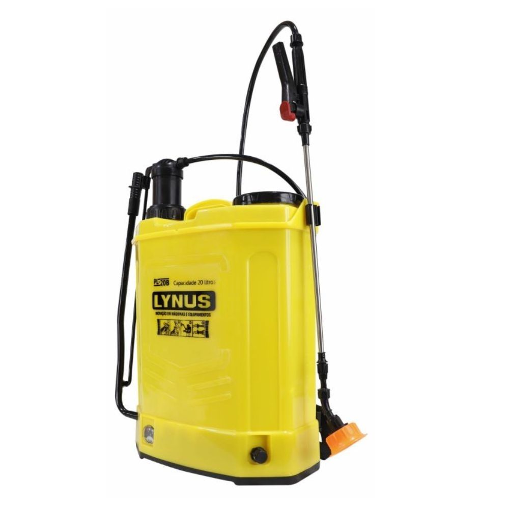 Pulverizador Bateria e Manual Lynus Tanque 20L PL-20B