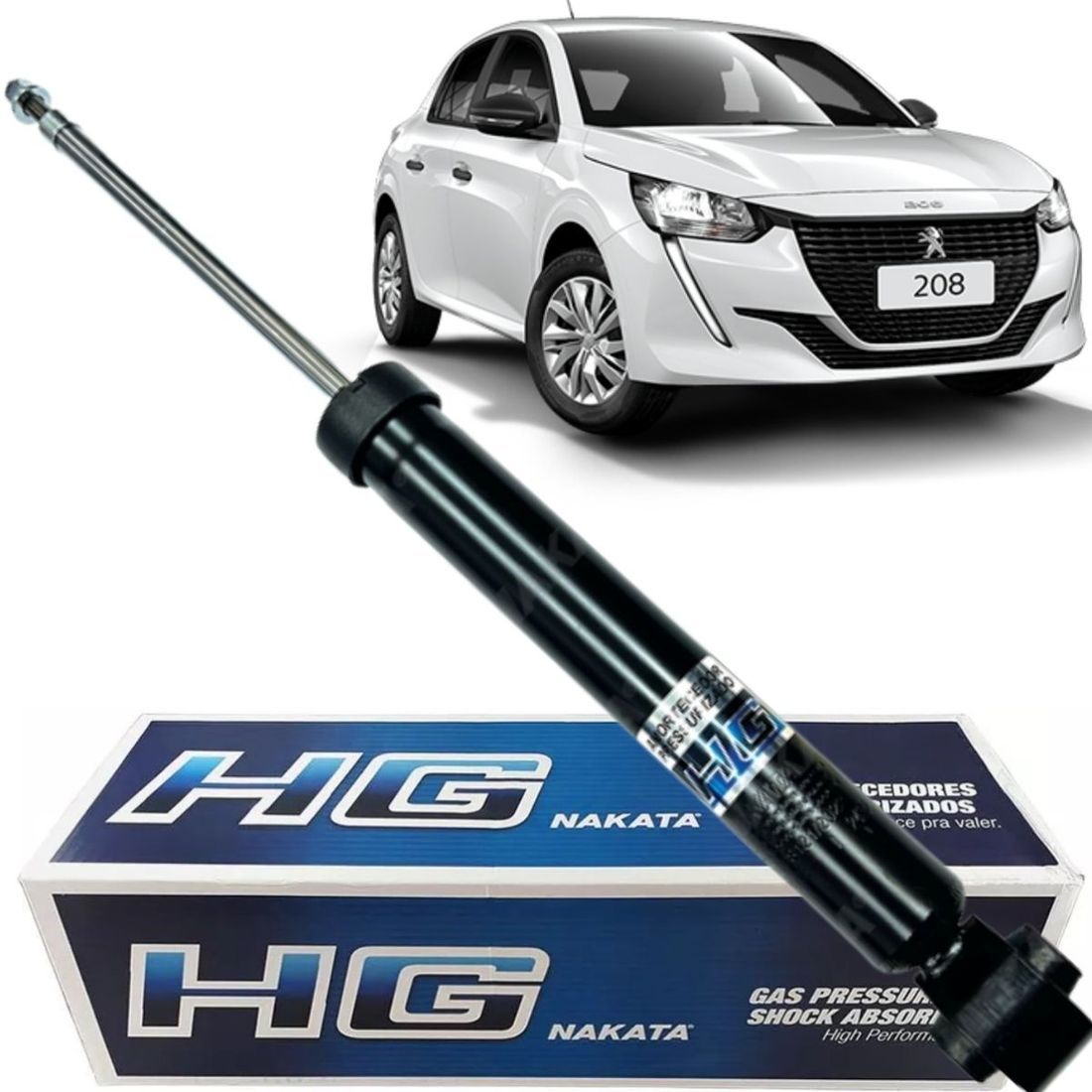 Amortecedor Traseiro Peugeot 208 Após 2021