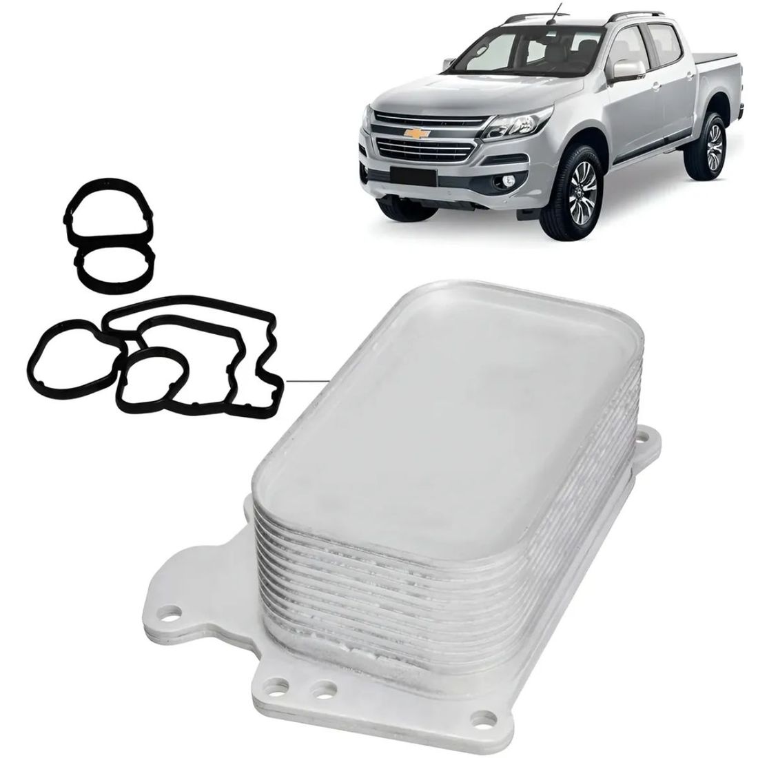 Radiador Resfriador Óleo Motor GM S10 2.8 Turbo 2012/2026