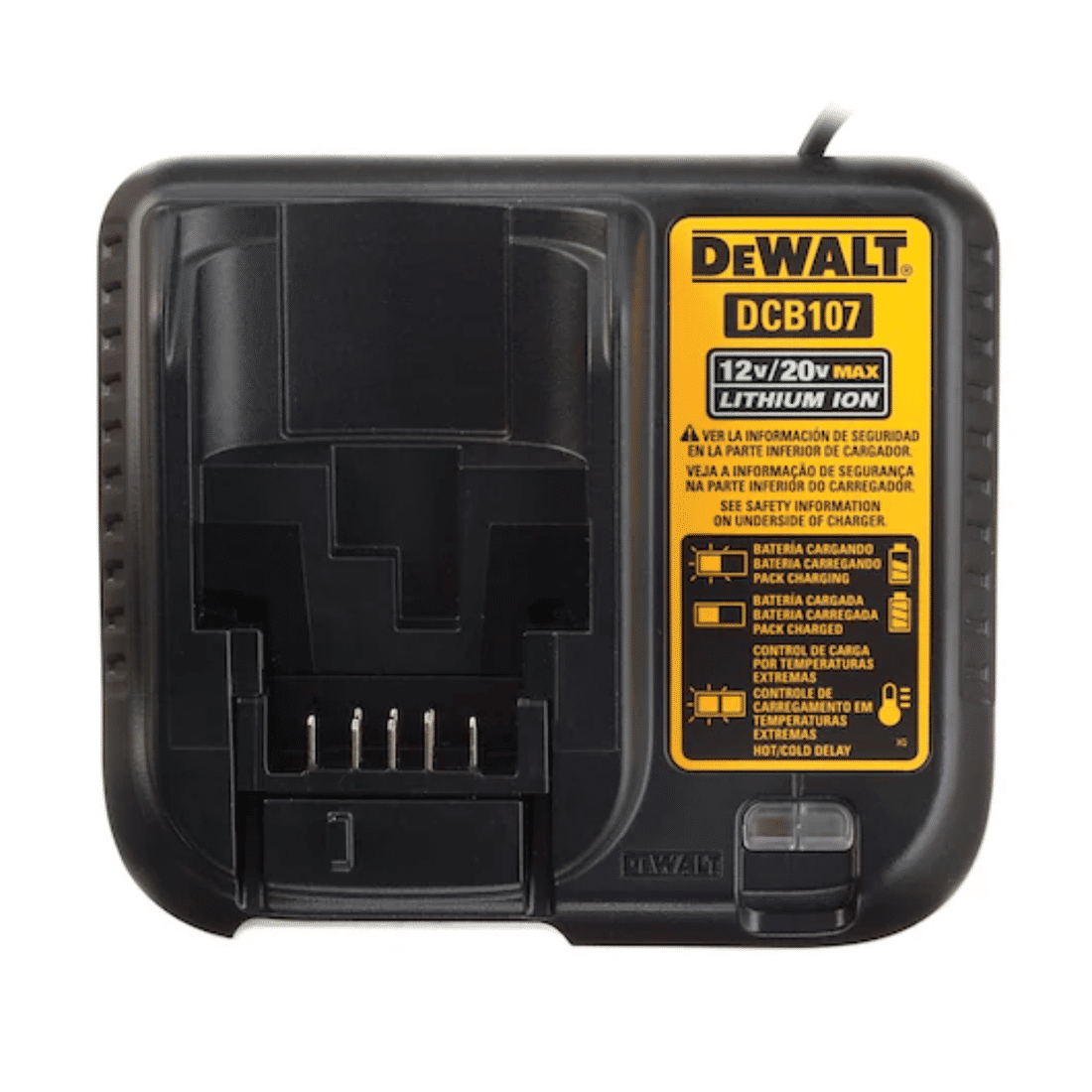 Parafusadeira e Furadeira de Impacto DCD7781D1-BR DeWalt 1/2" 20V 2Ah Parafusadeira e Furadeira de Impacto DCD7781D1-BR DeWalt 1/2" 20V 2Ah