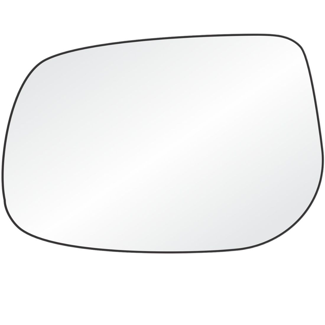 Lente Retrovisor Esquerdo Toyota Corolla 2008 A 2014