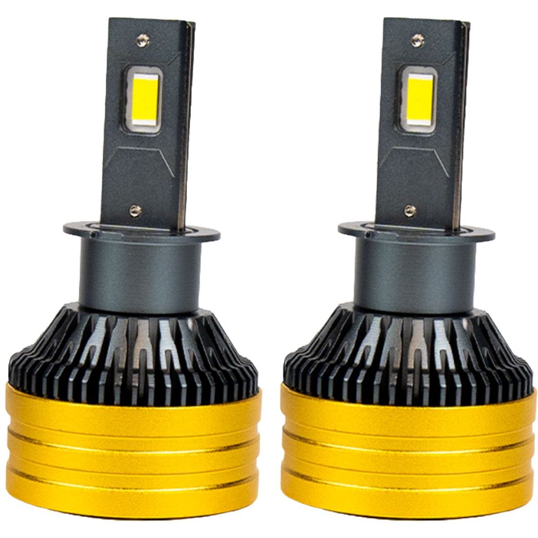 Kit 2 Lâmpadas Ultra Led Code Extreme Force H3 12V 24V 6000K