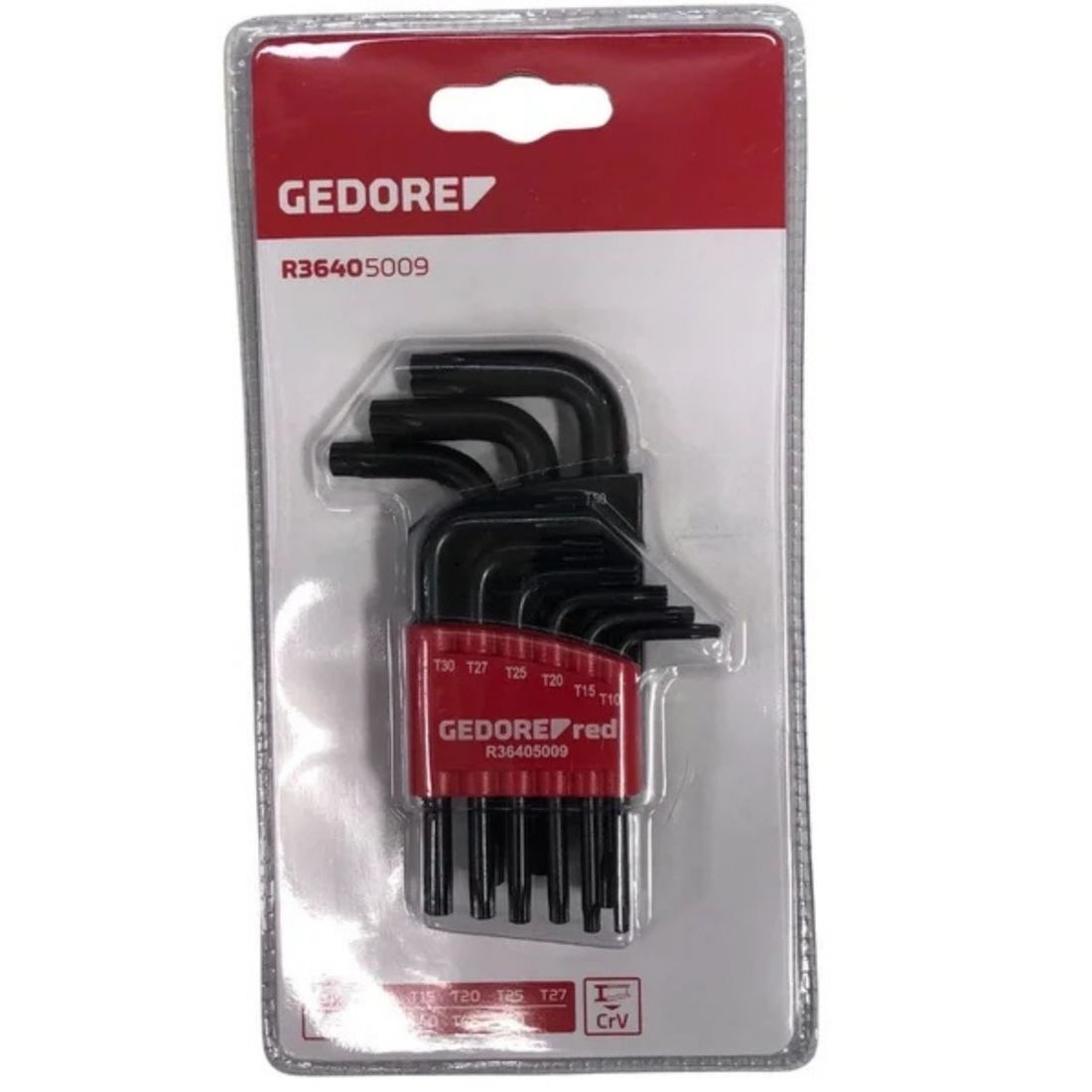 Jogo De Chaves Torx Kit Torx 9 Peças Chave L T10-t50 Gedore