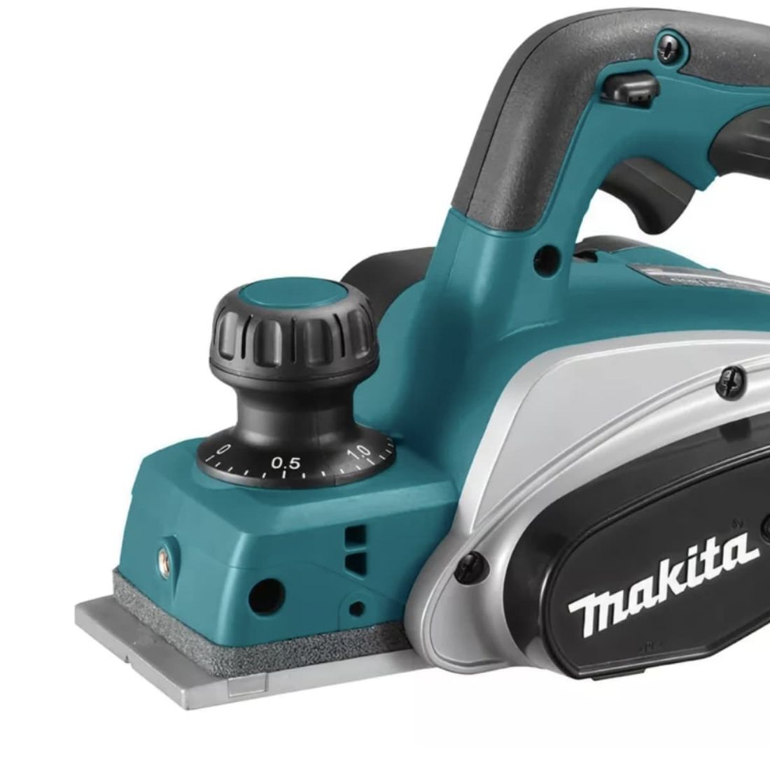 Kit Plaina Makita 82mm 18V LXT + Aspirador de Pó Portátil + 1 Bateria 3Ah e Carregador 127V/220V